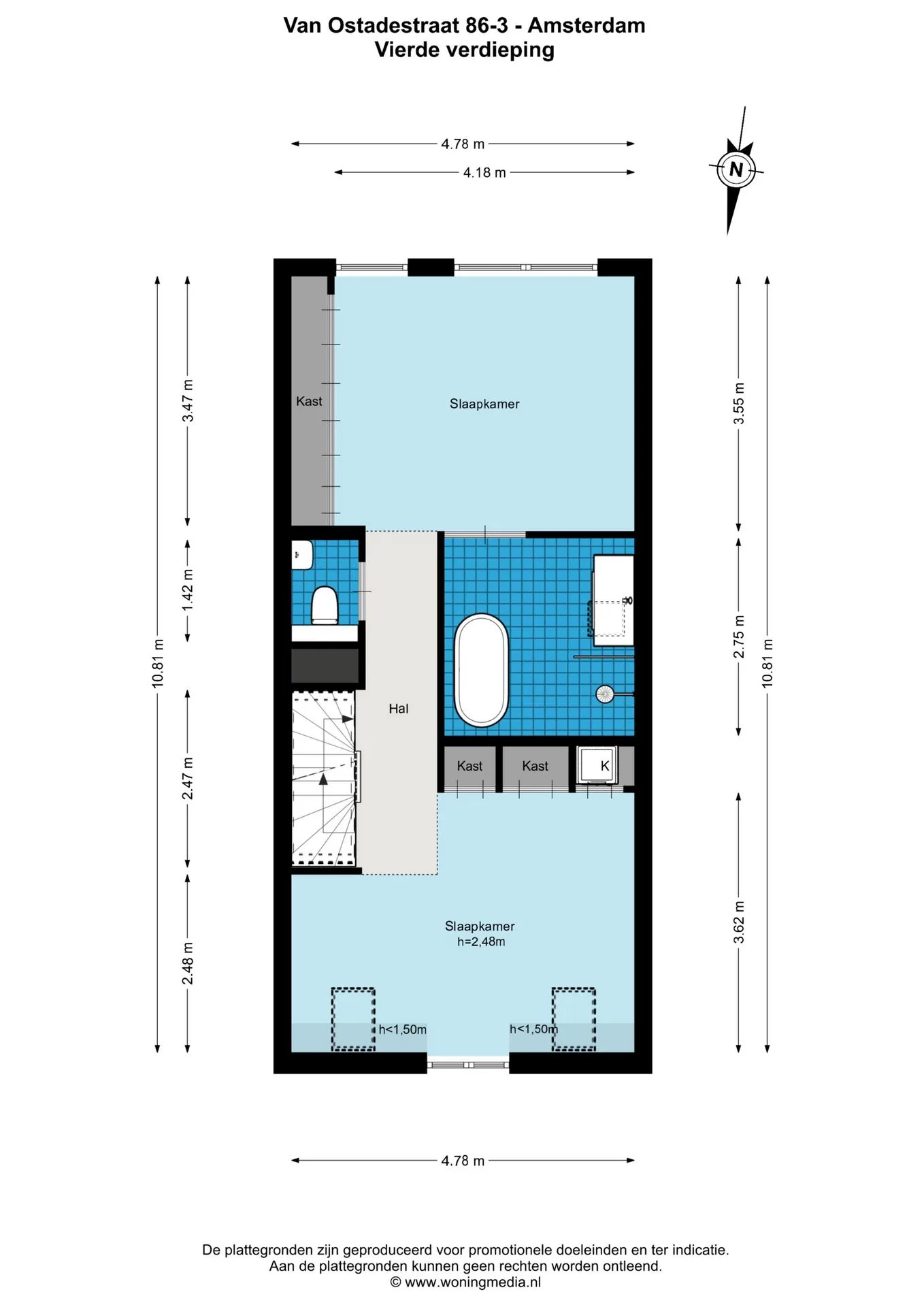 Van Ostadestraat 86 3 Amsterdam thumbnail 29