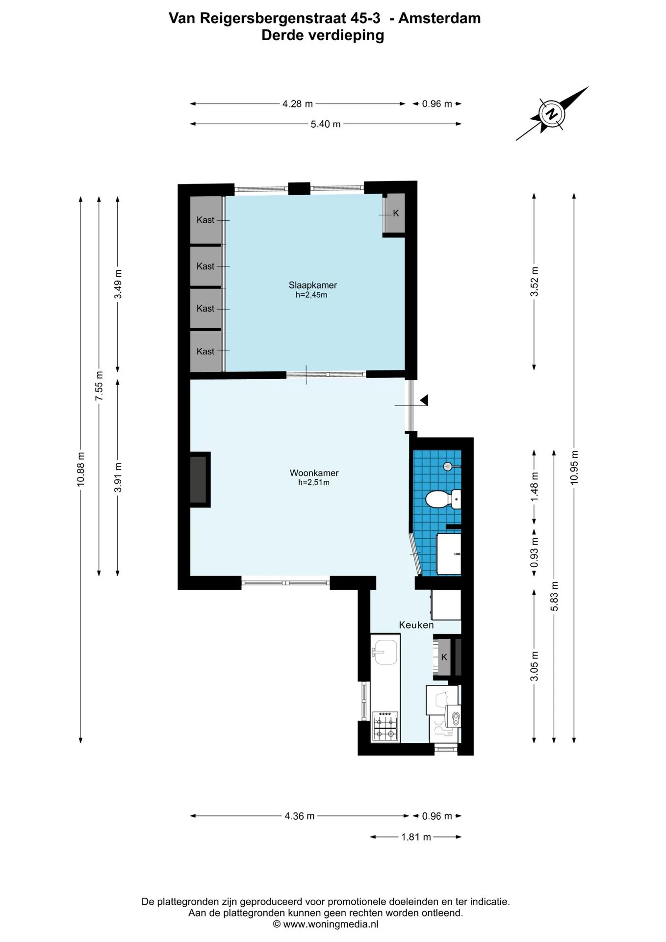 Van Reigersbergenstraat 45 3 Amsterdam thumbnail 27