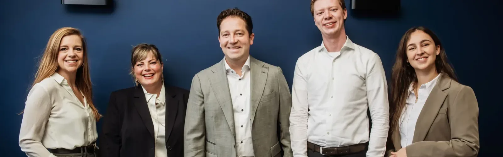 Team foto van Van Sonsbeeck makelaars