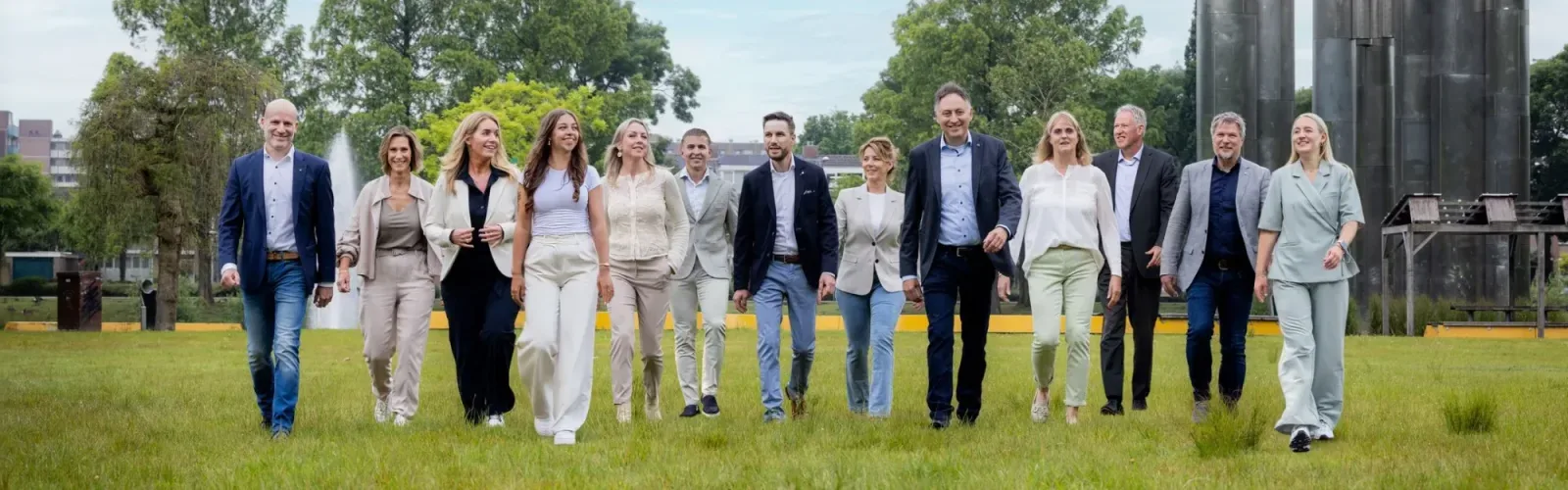 Team foto van Van Uffelen Makelaars