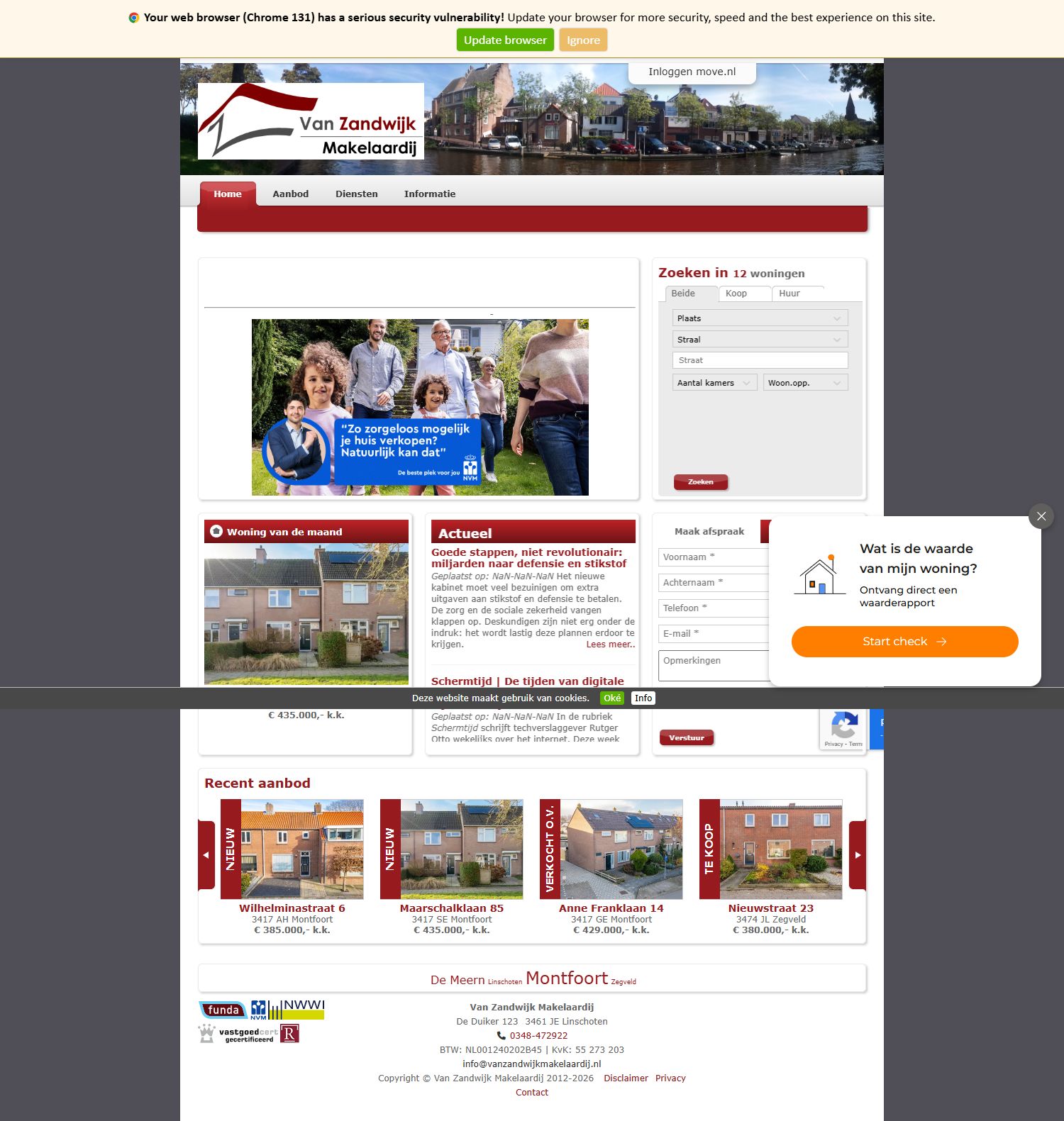 Photo de bureau Van Zandwijk Makelaardij