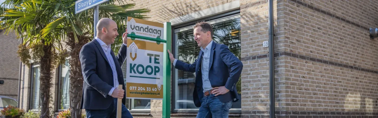 Team foto van Vandaag Makelaars