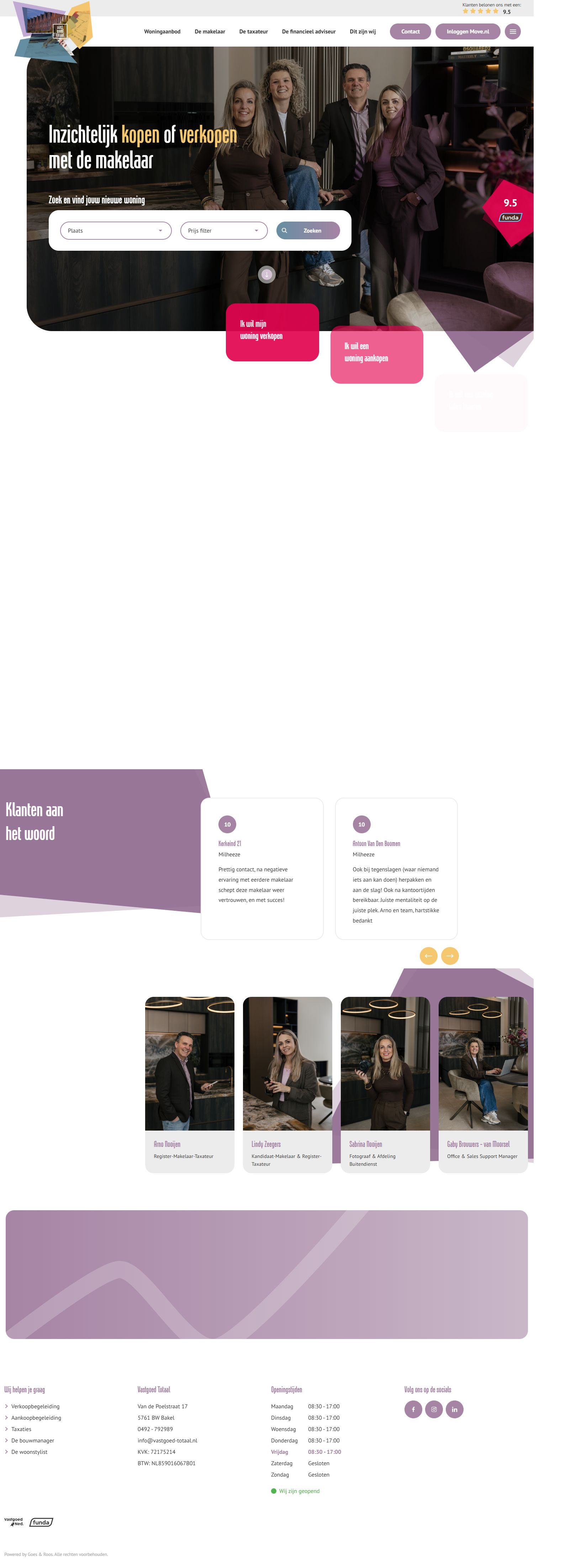 Foto van het kantoor van Vastgoed Totaal