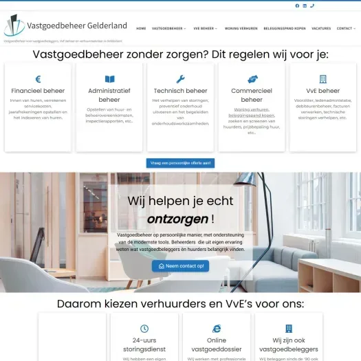 Screenshot van de website van www.vastgoedbeheergelderland.nl