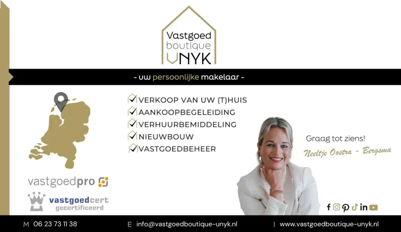 Kantoor foto van Vastgoedboutique UNYK makelaardij