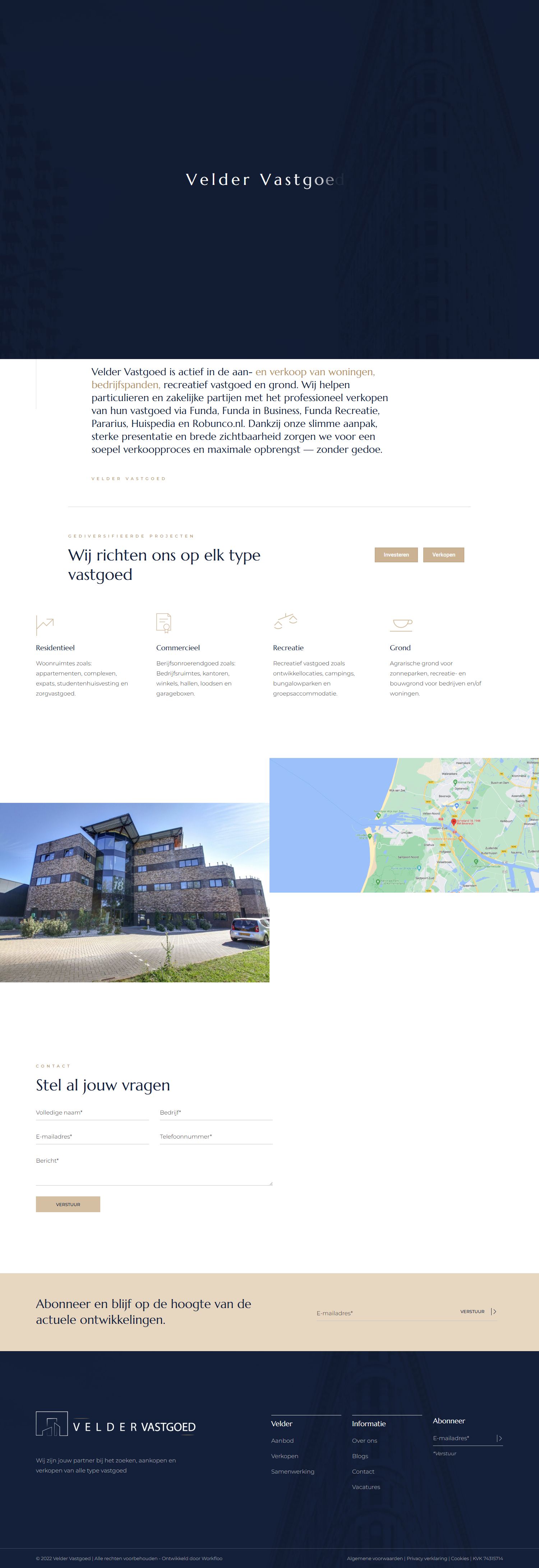 Kantoorfoto Velder Vastgoed