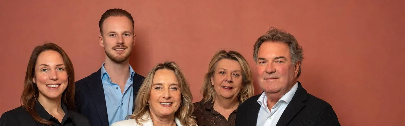 Team foto van VENK makelaars taxateurs
