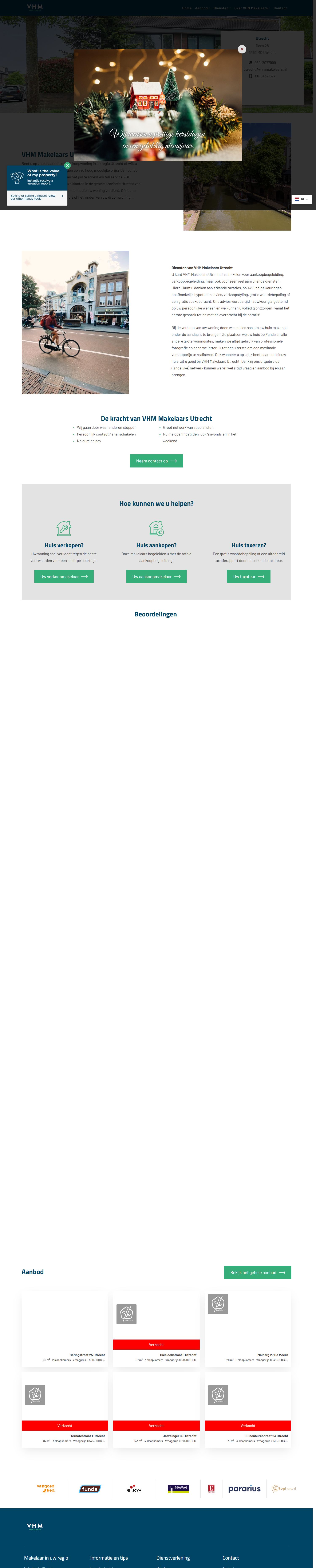 Bürofoto VHM Makelaars Utrecht