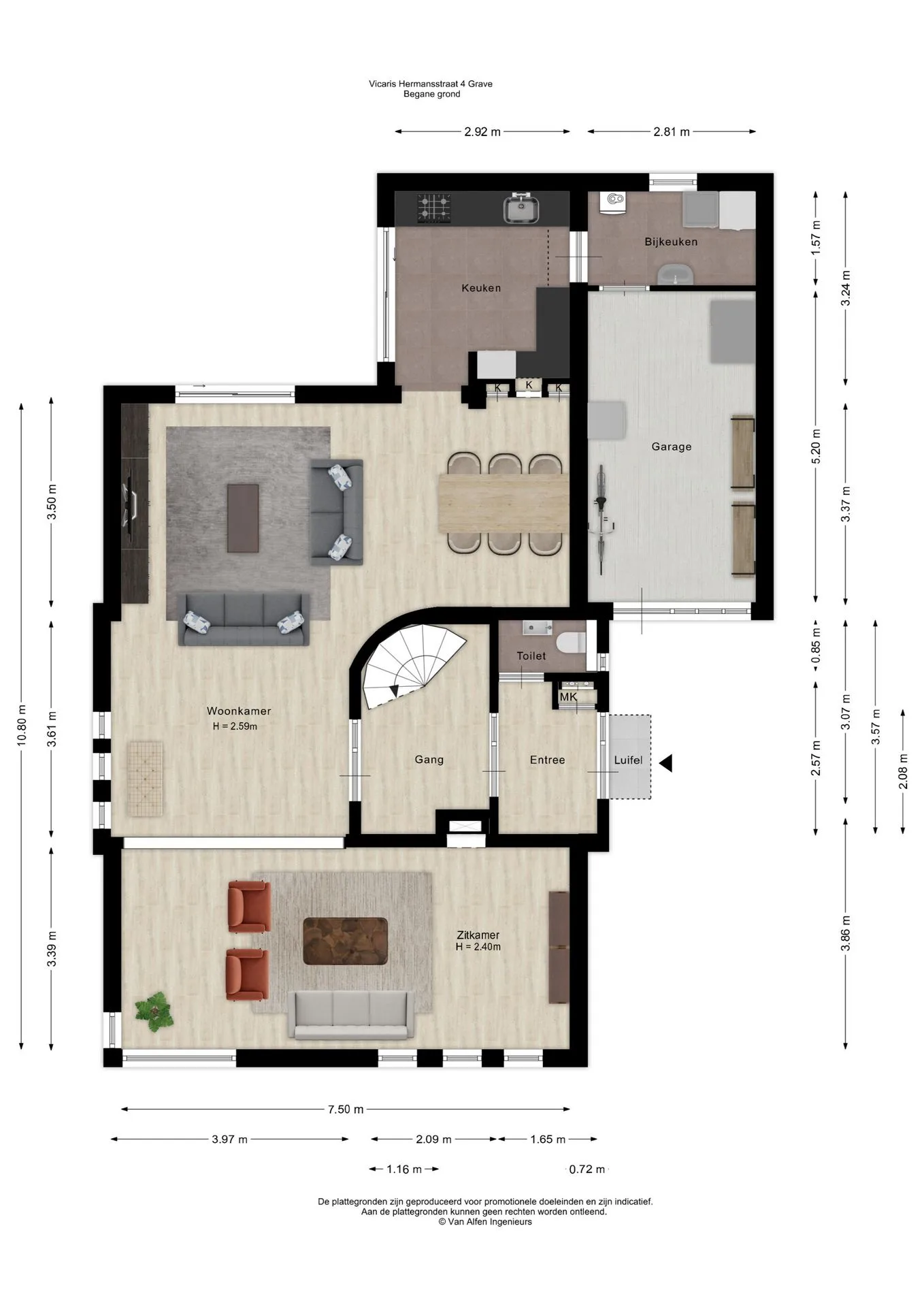 Vicaris Hermansstraat 4 Grave thumbnail 56