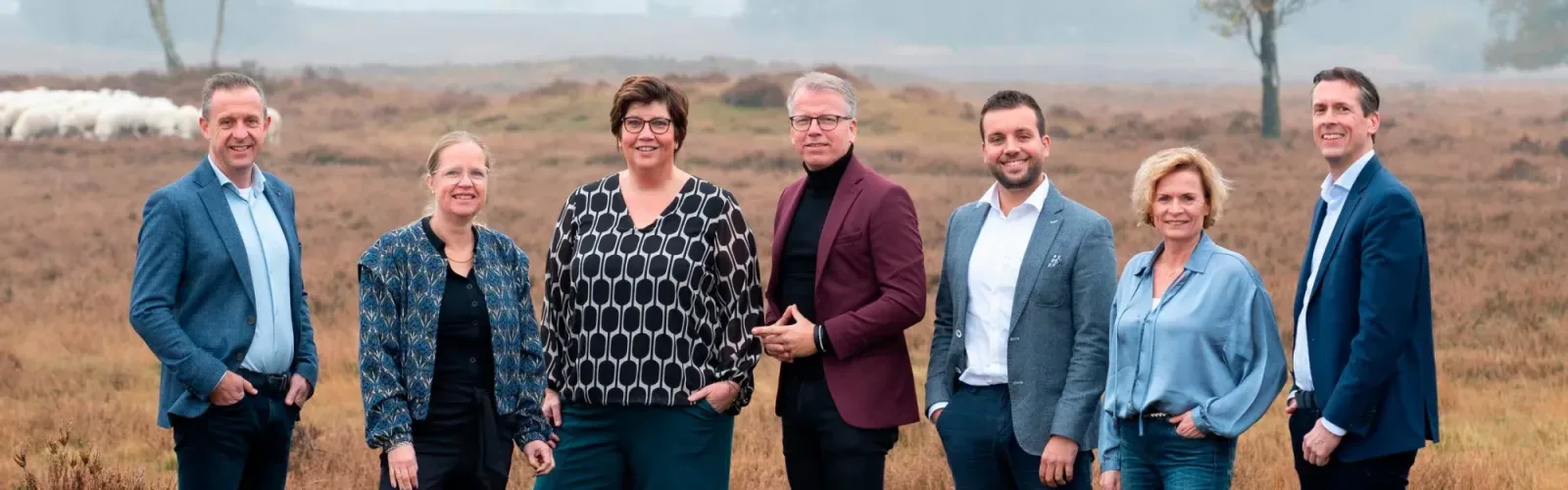 Team photo of Vinke Veluwe Makelaars