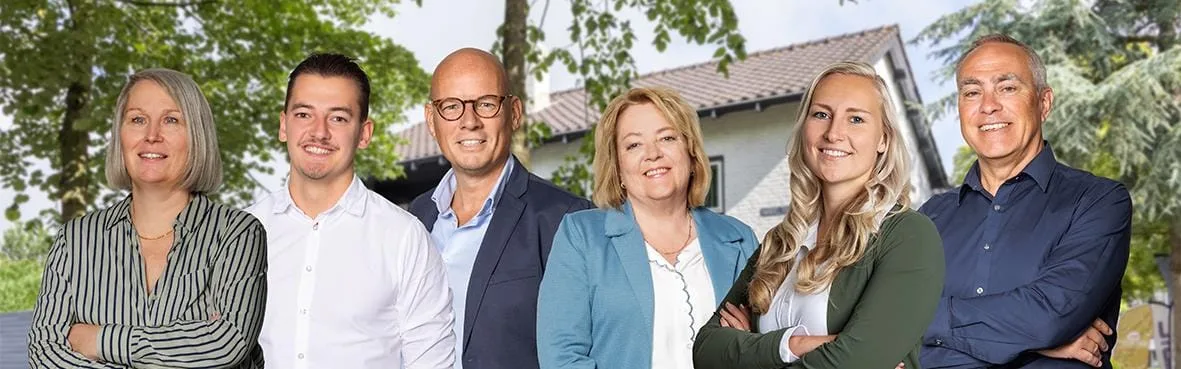 Team foto van VLIEG Makelaars Schagen OG