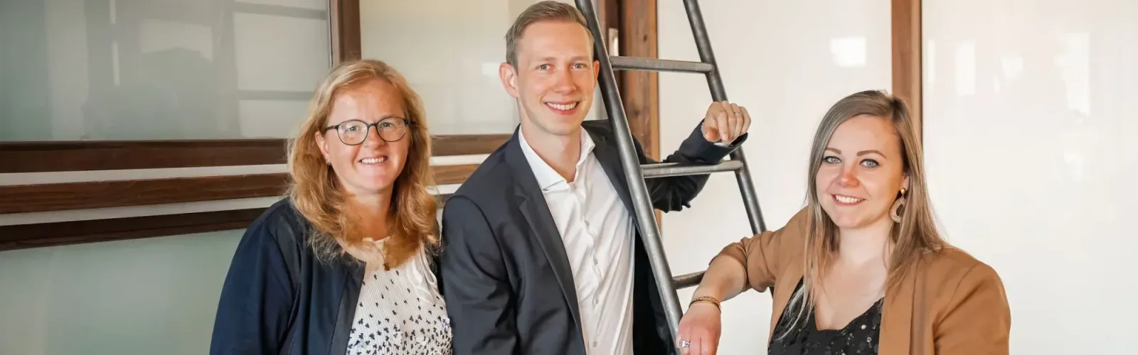 Team foto van VMG Makelaars