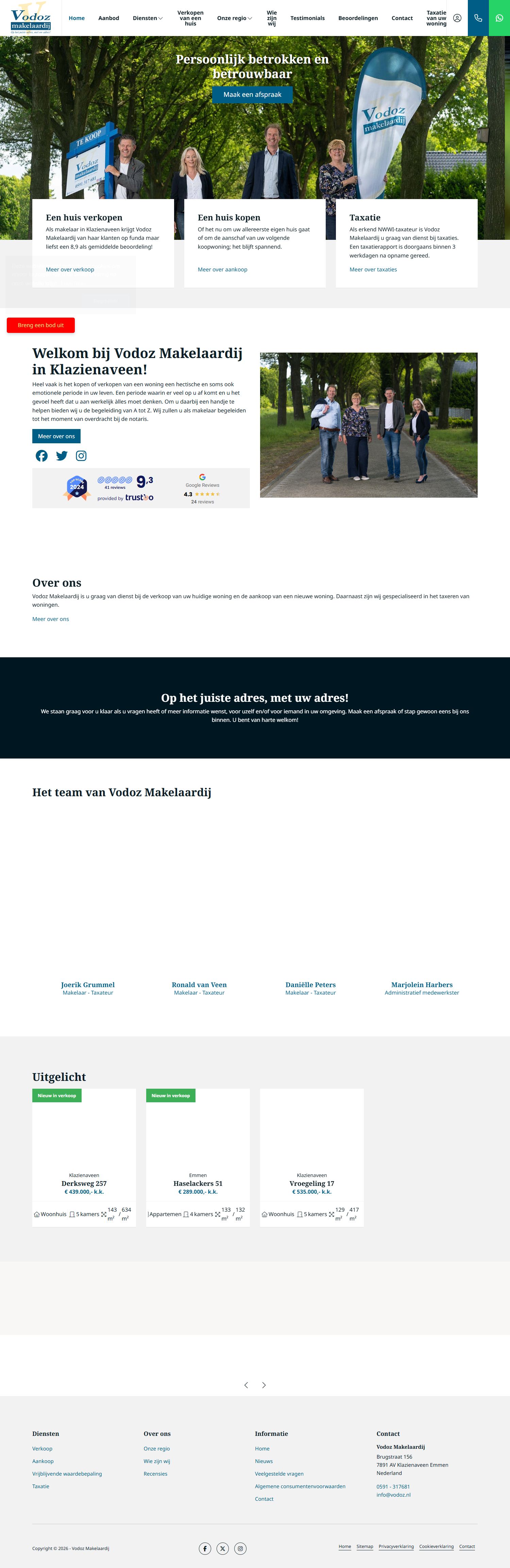 Office photo Vodoz Makelaardij