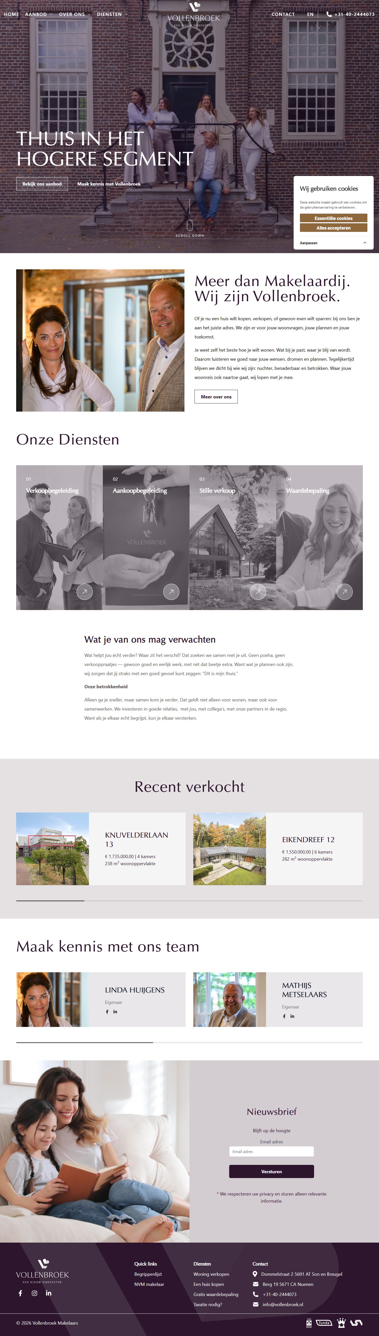 Bürofoto von Vollenbroek Makelaars