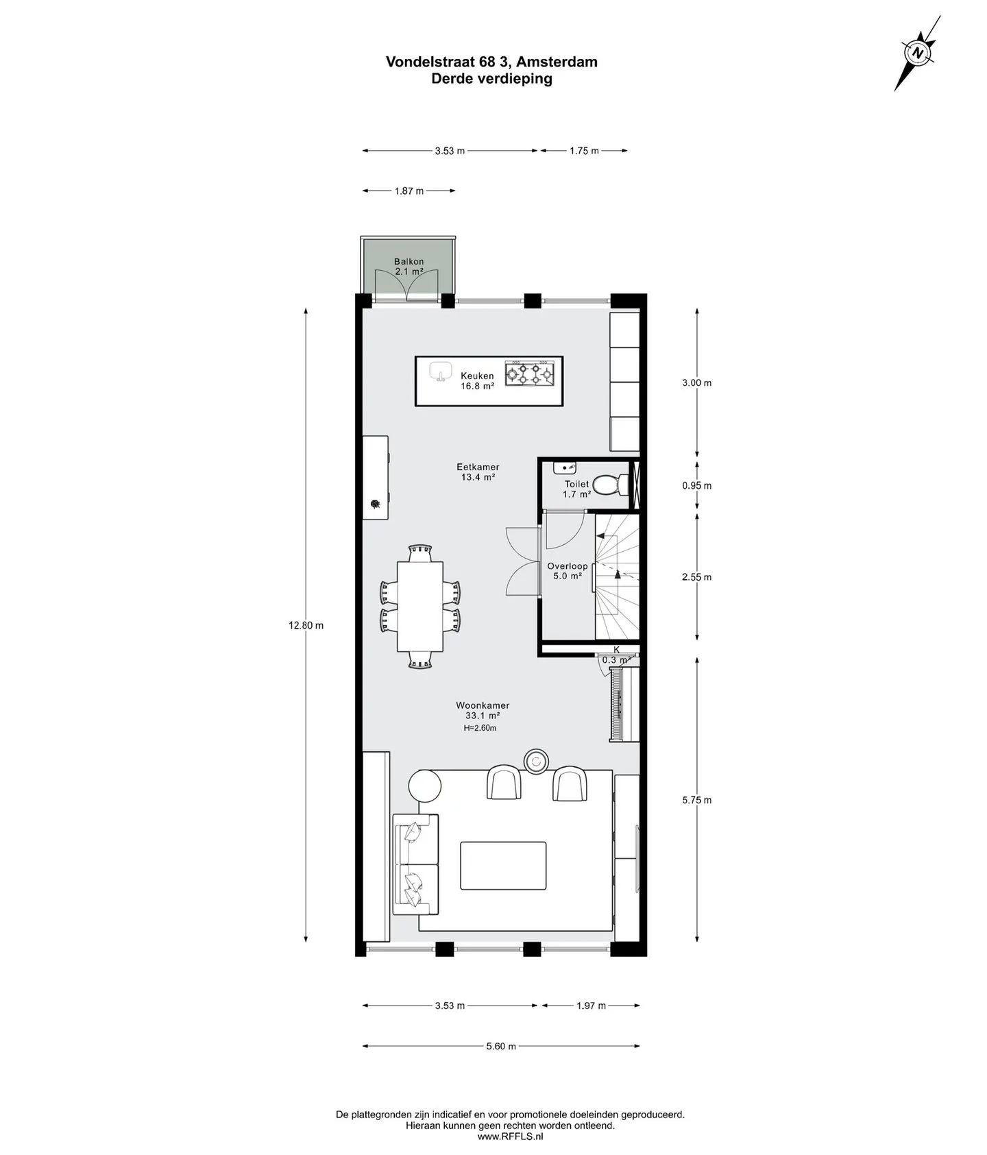 Vondelstraat 68 2 Amsterdam thumbnail 23