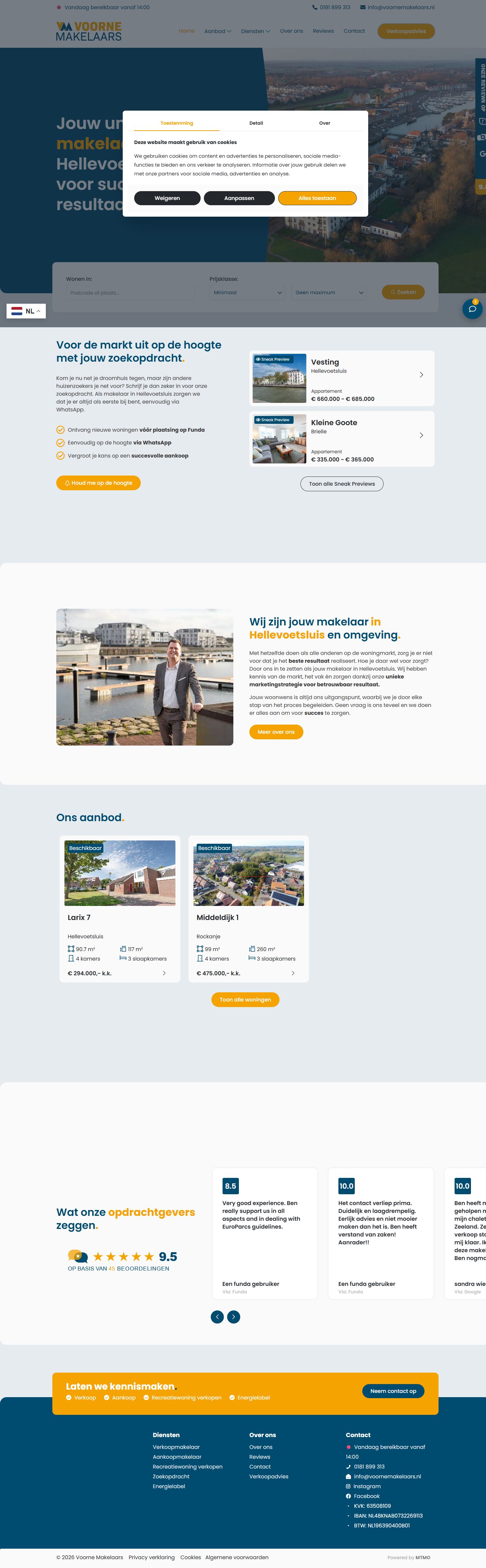 Kantoorfoto Voorne Makelaars