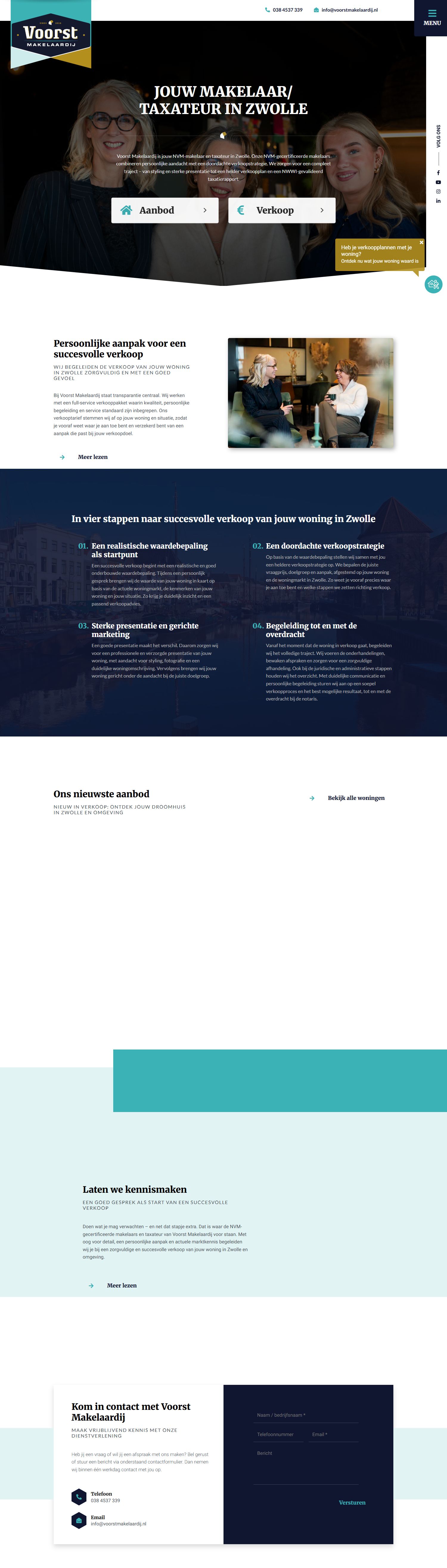 Foto van het kantoor van Voorst Makelaardij