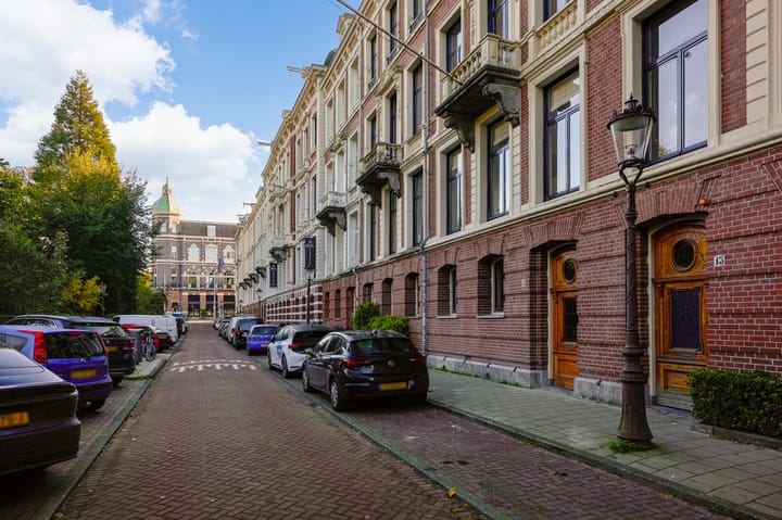 Vossiusstraat 13E in Amsterdam Foto