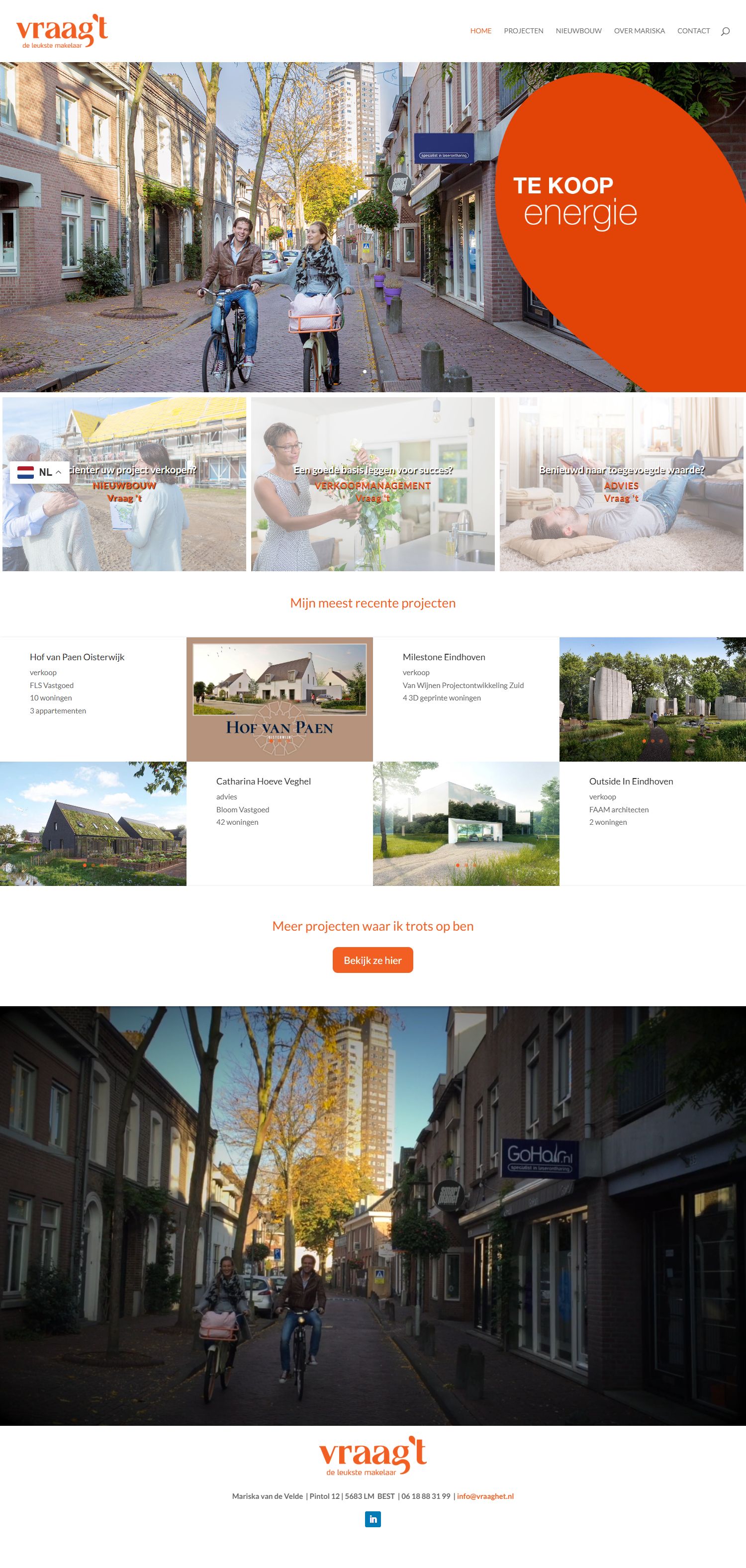 Photo de bureau Vraag 't, de leukste makelaar