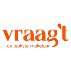 Logo Vraag 't, de leukste makelaar