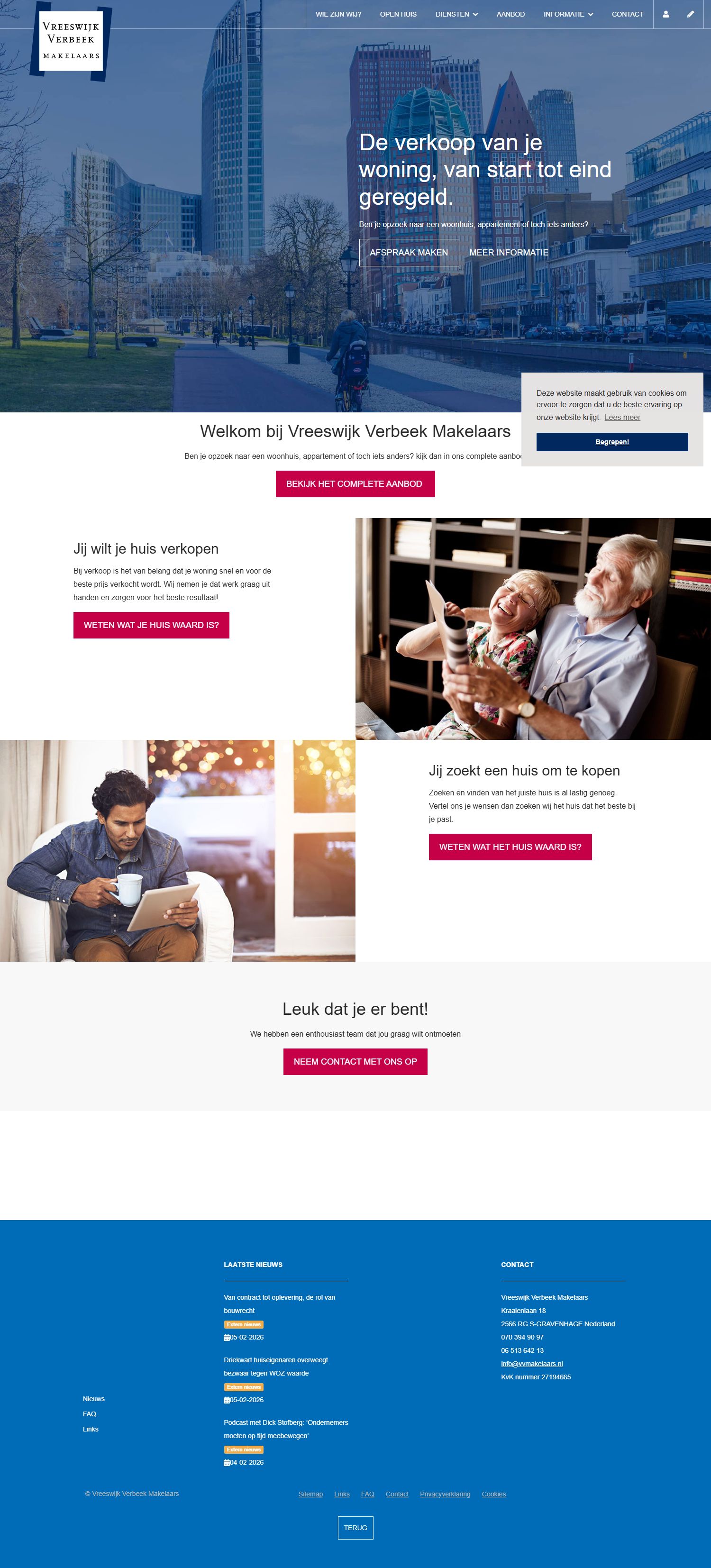 Team foto van Vreeswijk Verbeek