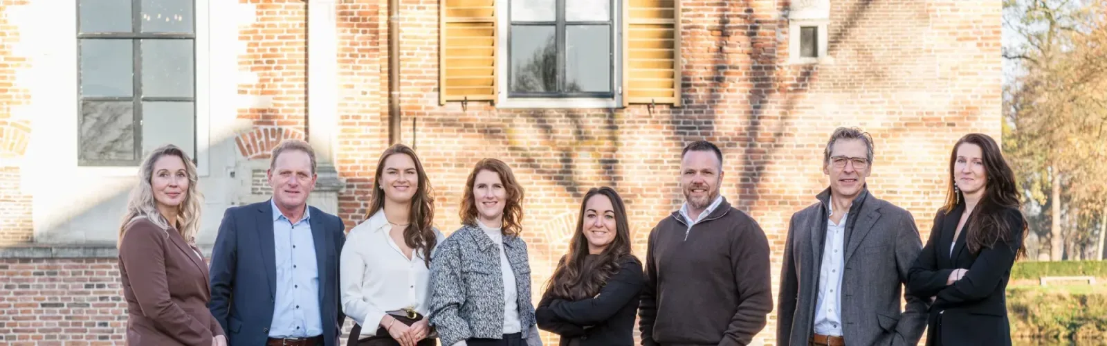 Team foto van VSO makelaars Dronten