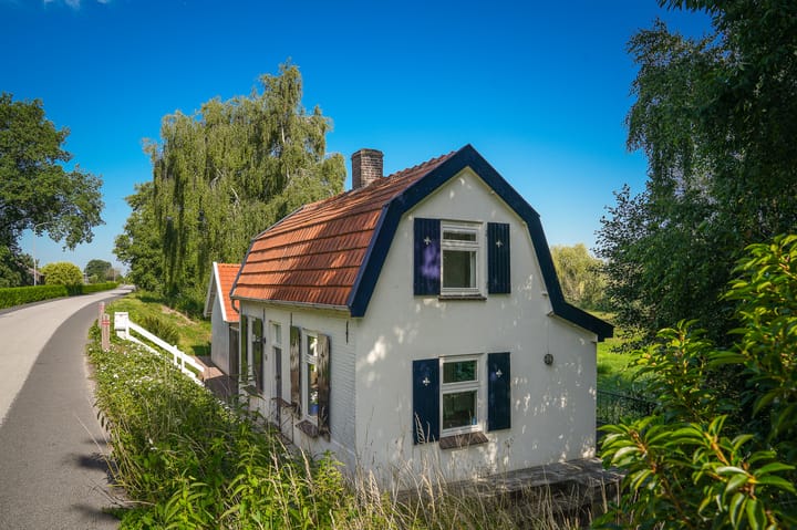 Waalbandijk 66 in Gameren Foto