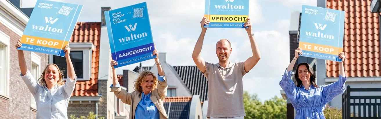 Team foto van Walton Makelaars & Taxateurs