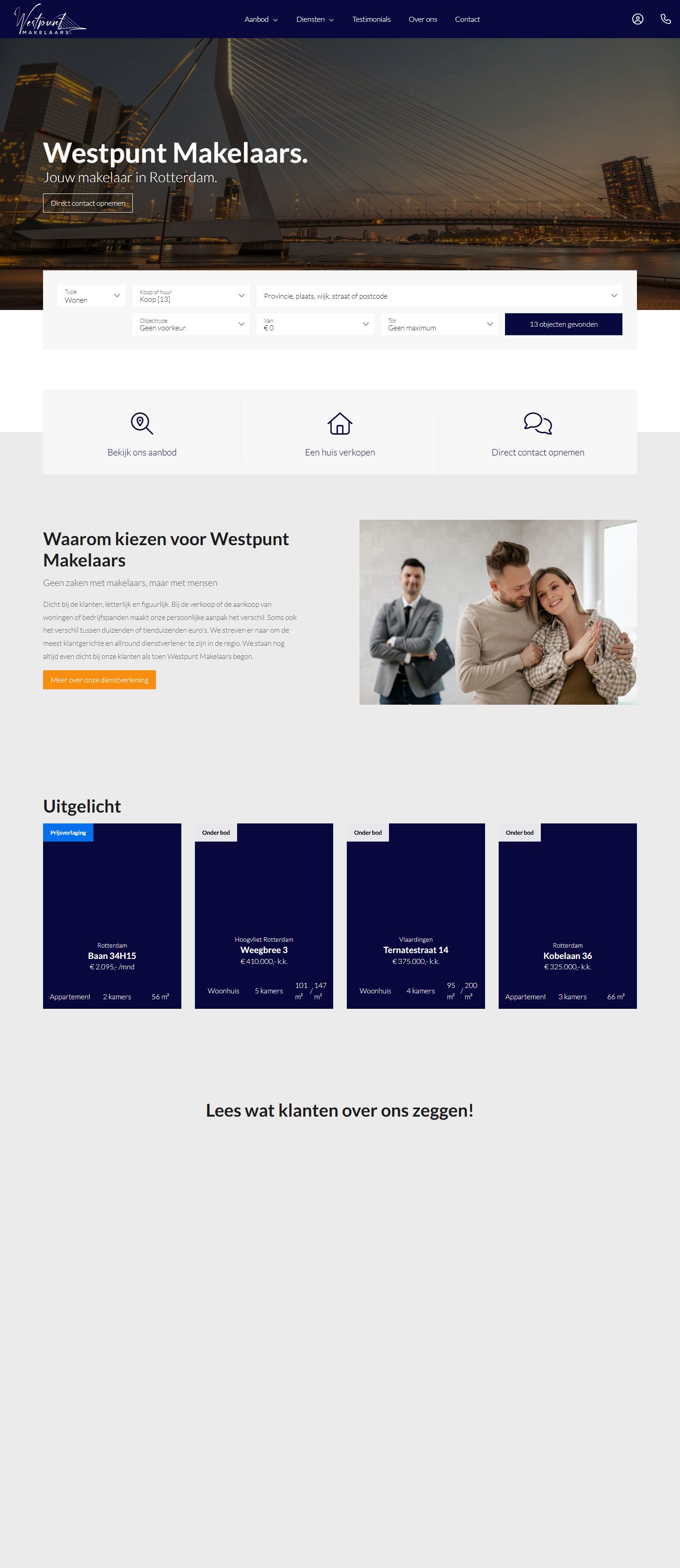 Photo d'équipe de Westpunt Makelaars