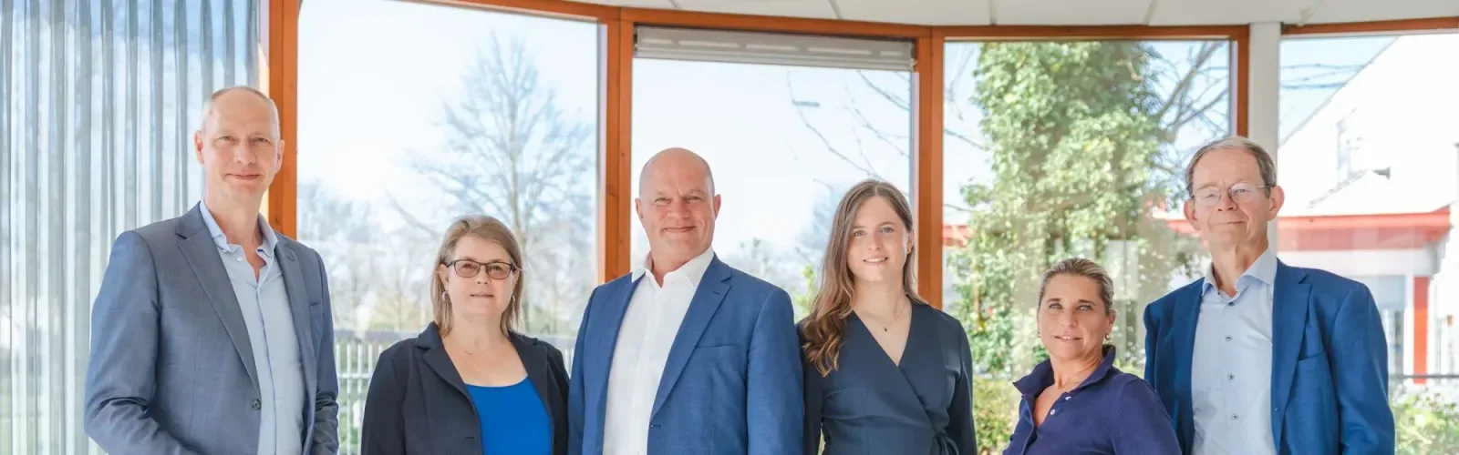 Team foto van Wichers Van der Schaaf makelaars & taxateurs