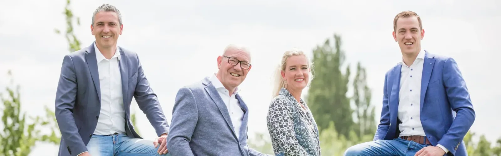 Team foto van Witjes Makelaars