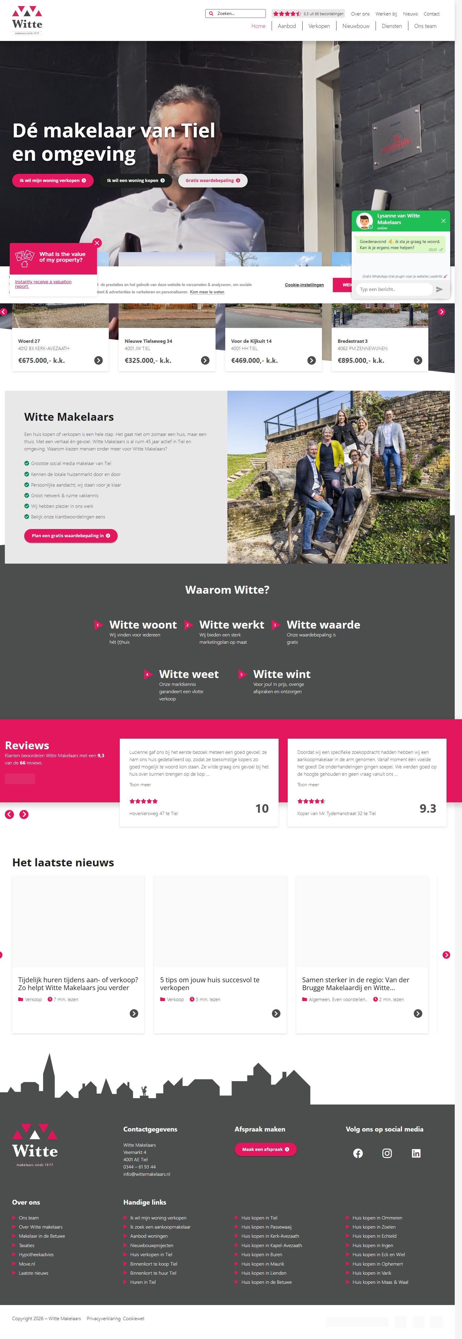 Photo de bureau de Witte Makelaars