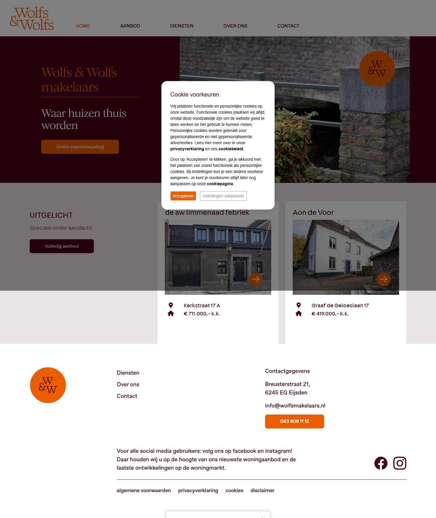 Foto del despacho Wolfs & Wolfs makelaars