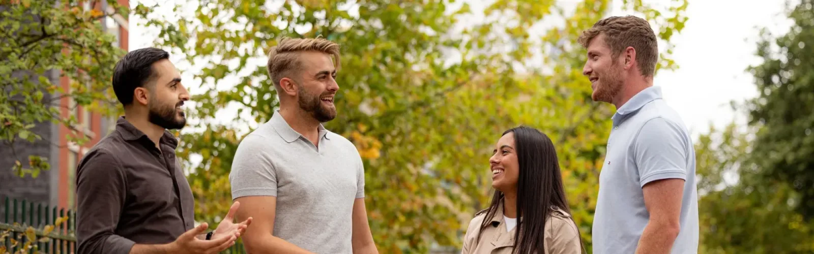 Team foto van Wonen met Rutger