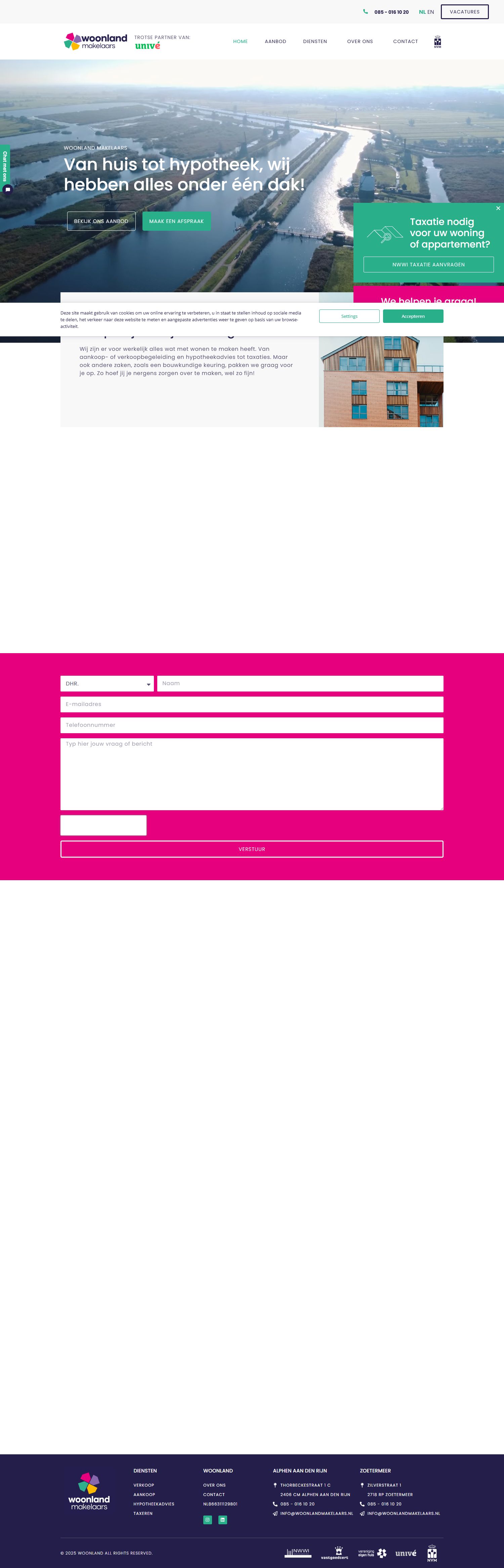 Kantoorfoto Woonland makelaars B.V.