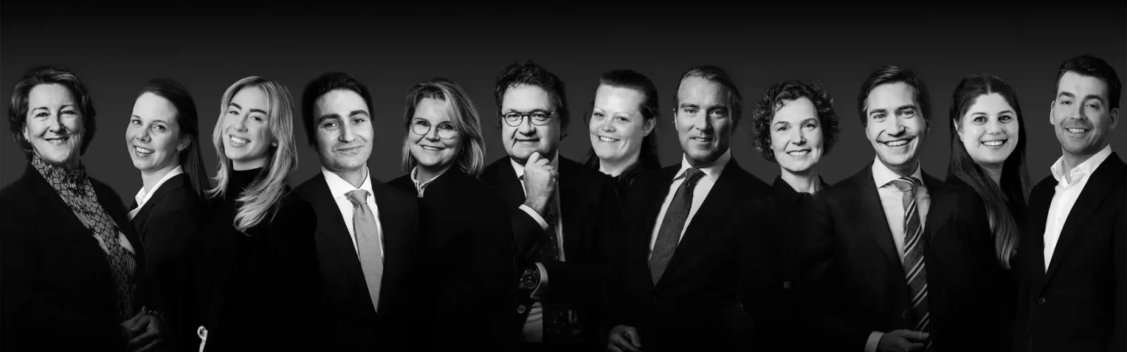 Team foto van WVK Makelaars Voorburg