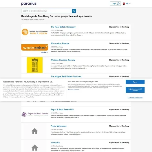 Screenshot van de website van www.cloudflare.com