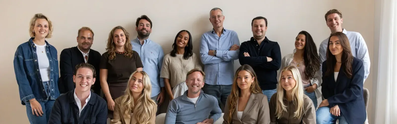 Team foto van Your Home Makelaars Amsterdam