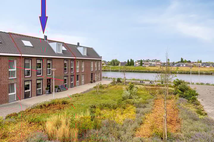 Zellingkade 36 in Gouderak Foto