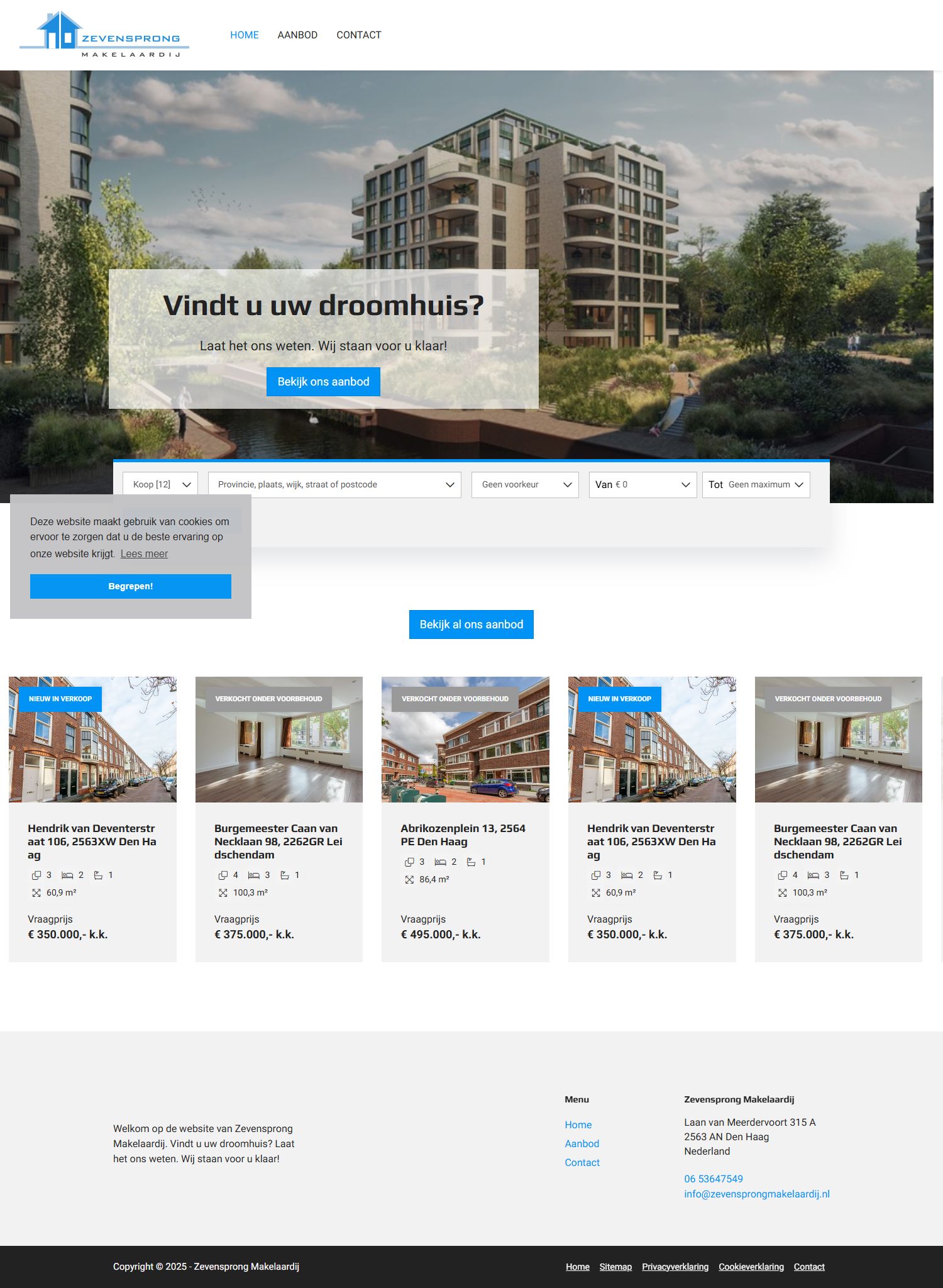 Bürofoto Zevensprong Makelaardij