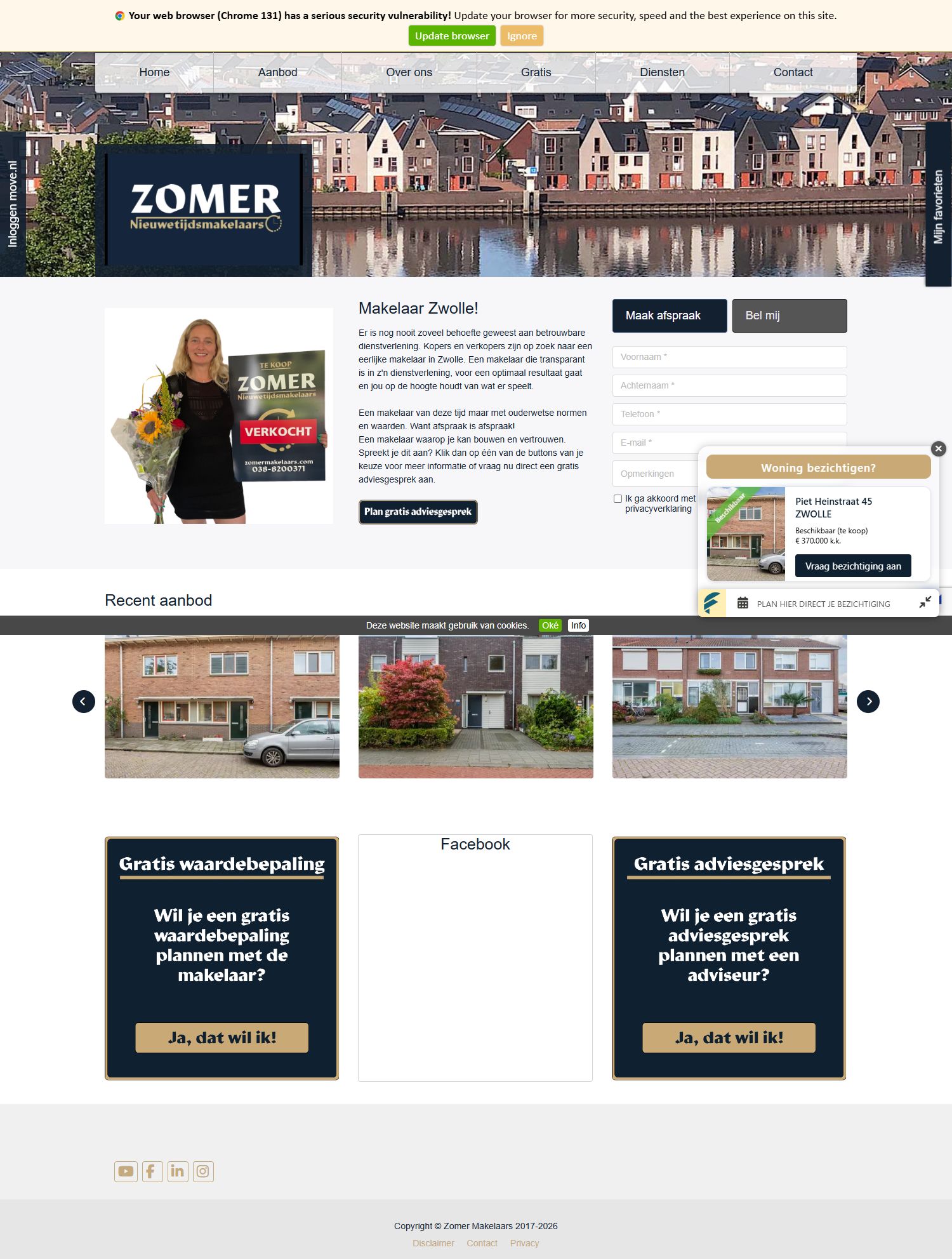 Office photo Zomer Makelaars