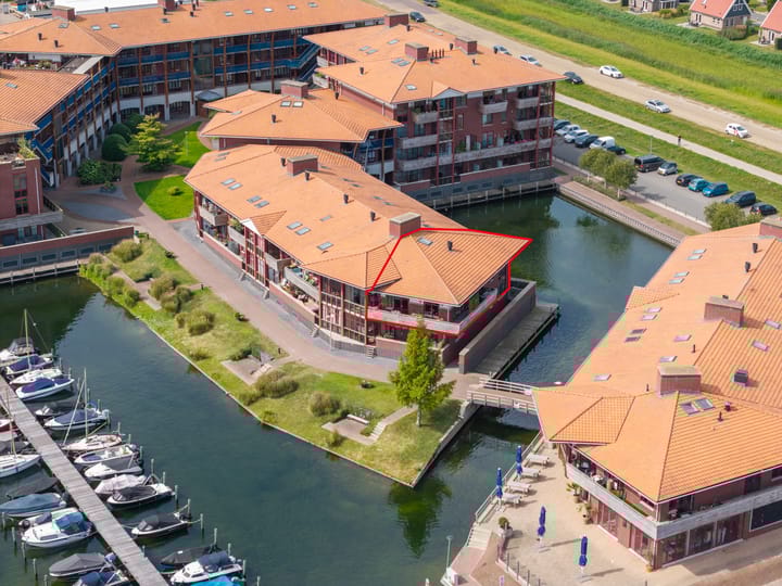 Zuiderzee op Zuid 36 in Biddinghuizen Foto