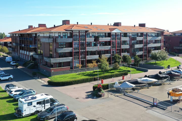 Zuiderzee op Zuid 75 in Biddinghuizen Foto