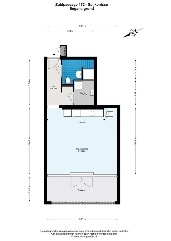 Zuidpassage 172 in Spijkenisse Foto
