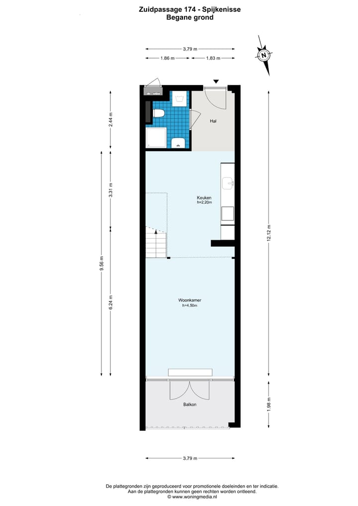 Zuidpassage 174 in Spijkenisse Foto