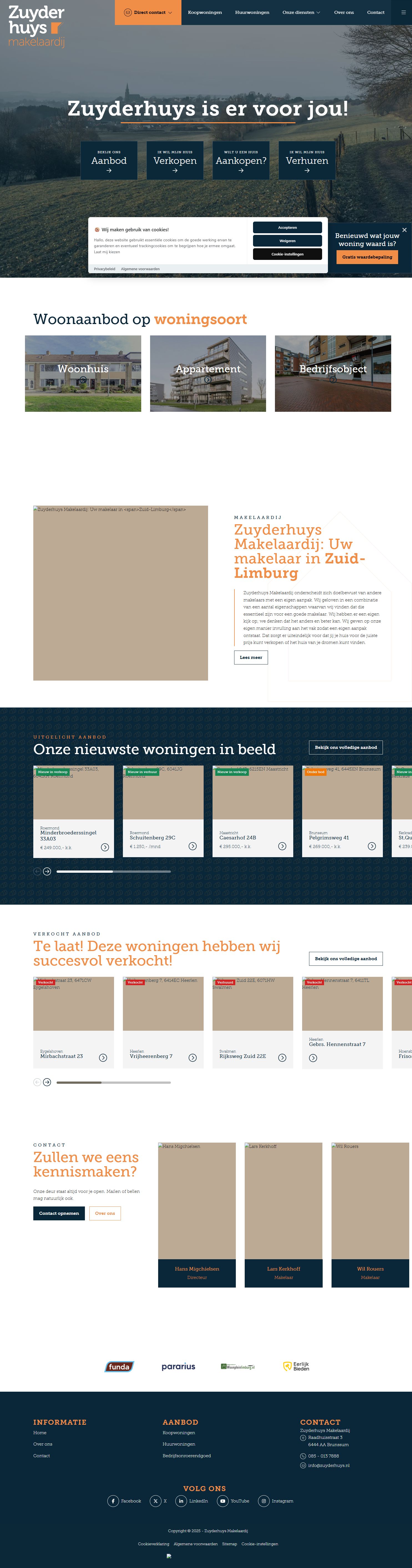 Foto del despacho ZuyderHuys Makelaardij