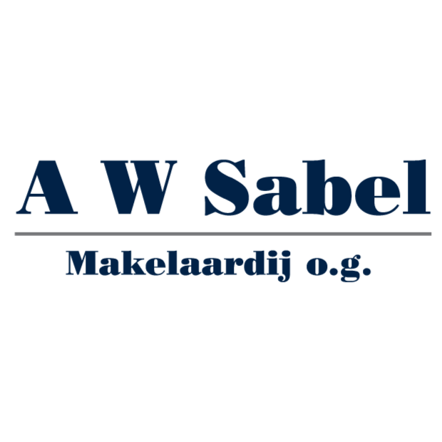 Logo A.W. Sabel Makelaardij o.g.