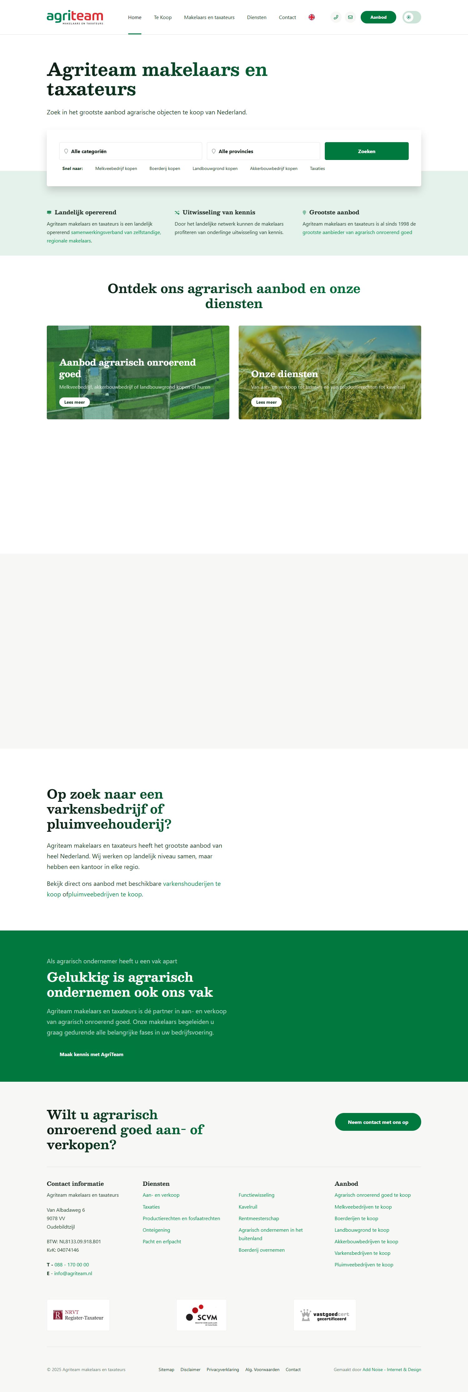 Kantoorfoto Agriteam Makelaars & Taxateurs Flevoland e.o.