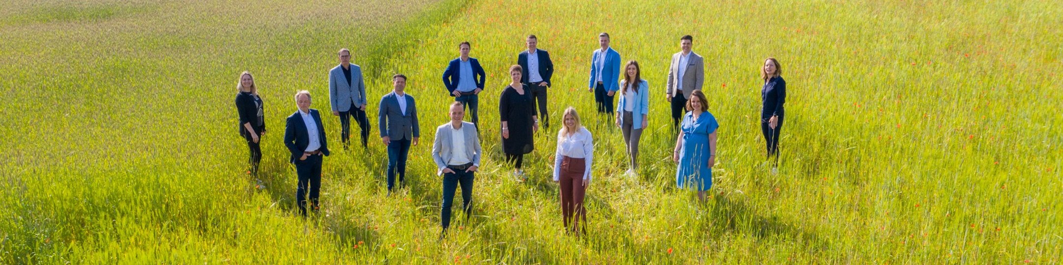 Team foto van Alpina Doetinchem (Voorheen Heilbron Makelaardij)