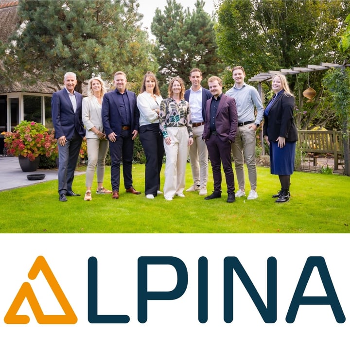 Logo Alpina (Voorheen Verheul Makelaardij)